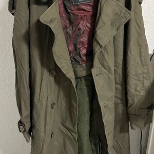 Christian Dior 80th Khaki Trench Coat for Men